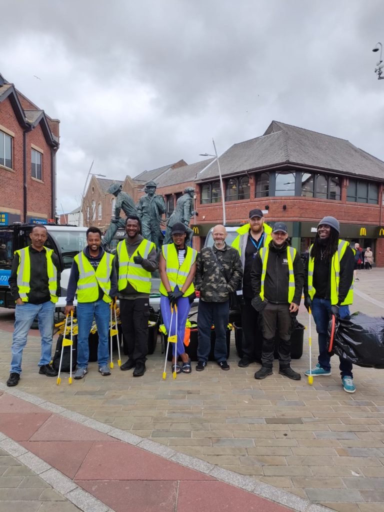 BID litter picks see over 300 volunteers tidy up the town centre